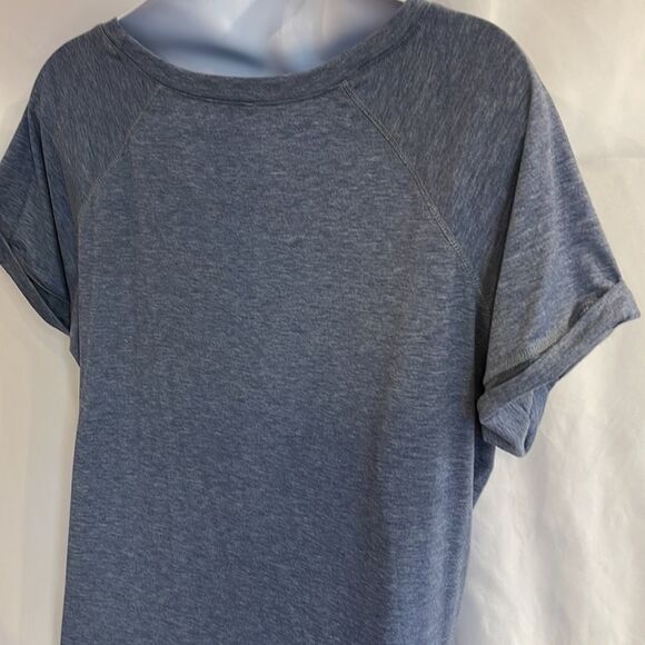 Simple tee Cuffed blue tunic tee size 2XL - Picture 7 of 10